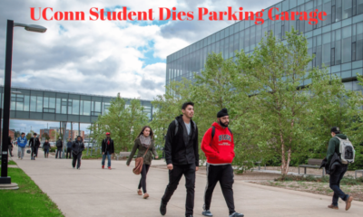 uconn student dies parking garage