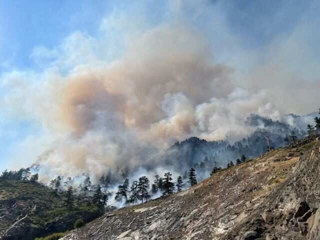 alexander mountain fire