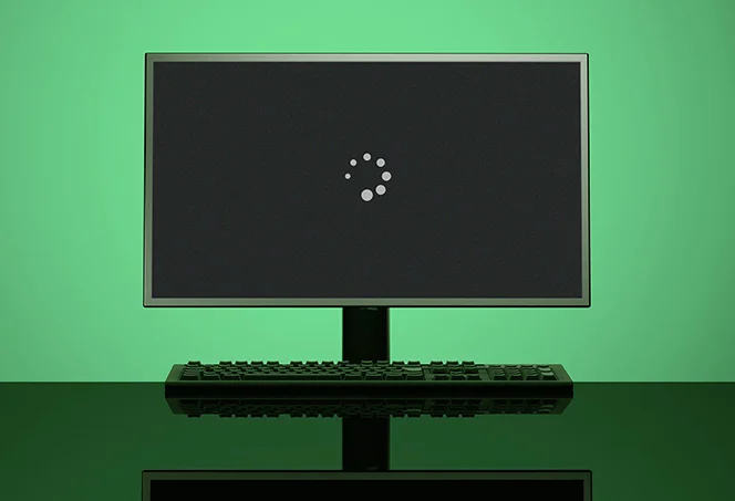 black screen